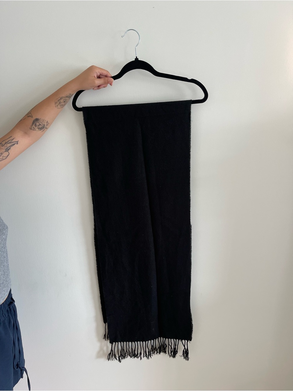 Black scarf